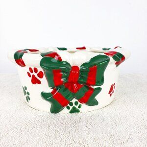 Heartfelt Santa I've Been Good Dog Bowl